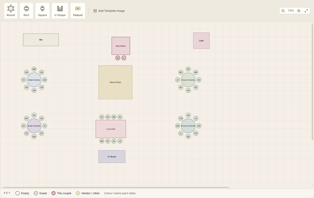 The Seating Plan